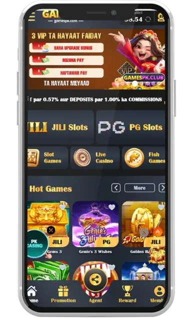 GamePK hot games lobby